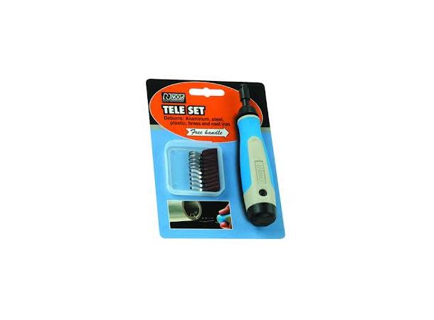 Noga NNG8300 Tele-sett, NogaGrip3 inkl kniver ø2,6 mm, 5+5 stk N1 og N2 